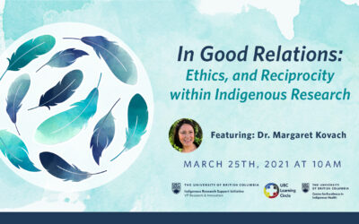 Upcoming event focuses on research with Indigenous communities